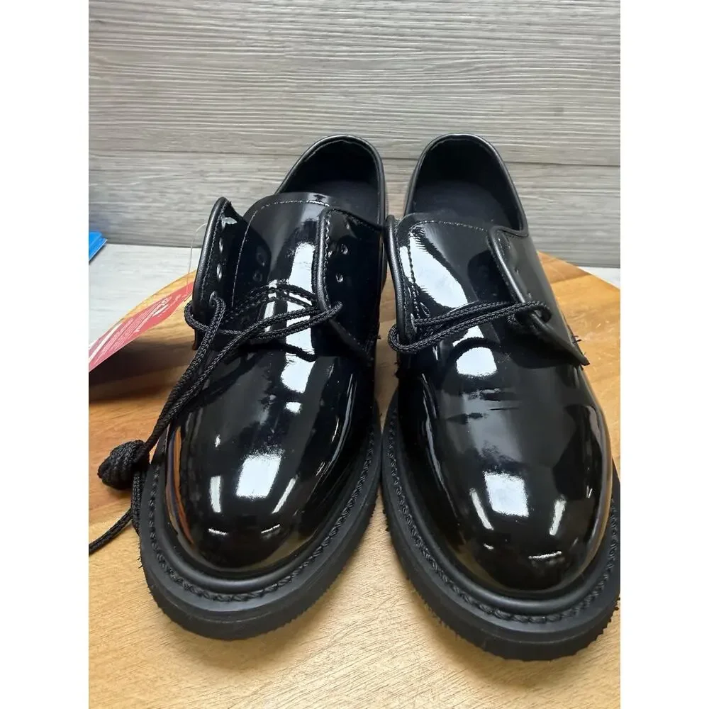 Women's  7 Thorogood Shoes Uniform Classics Poromeric Oxford 831-6027 Black NEW